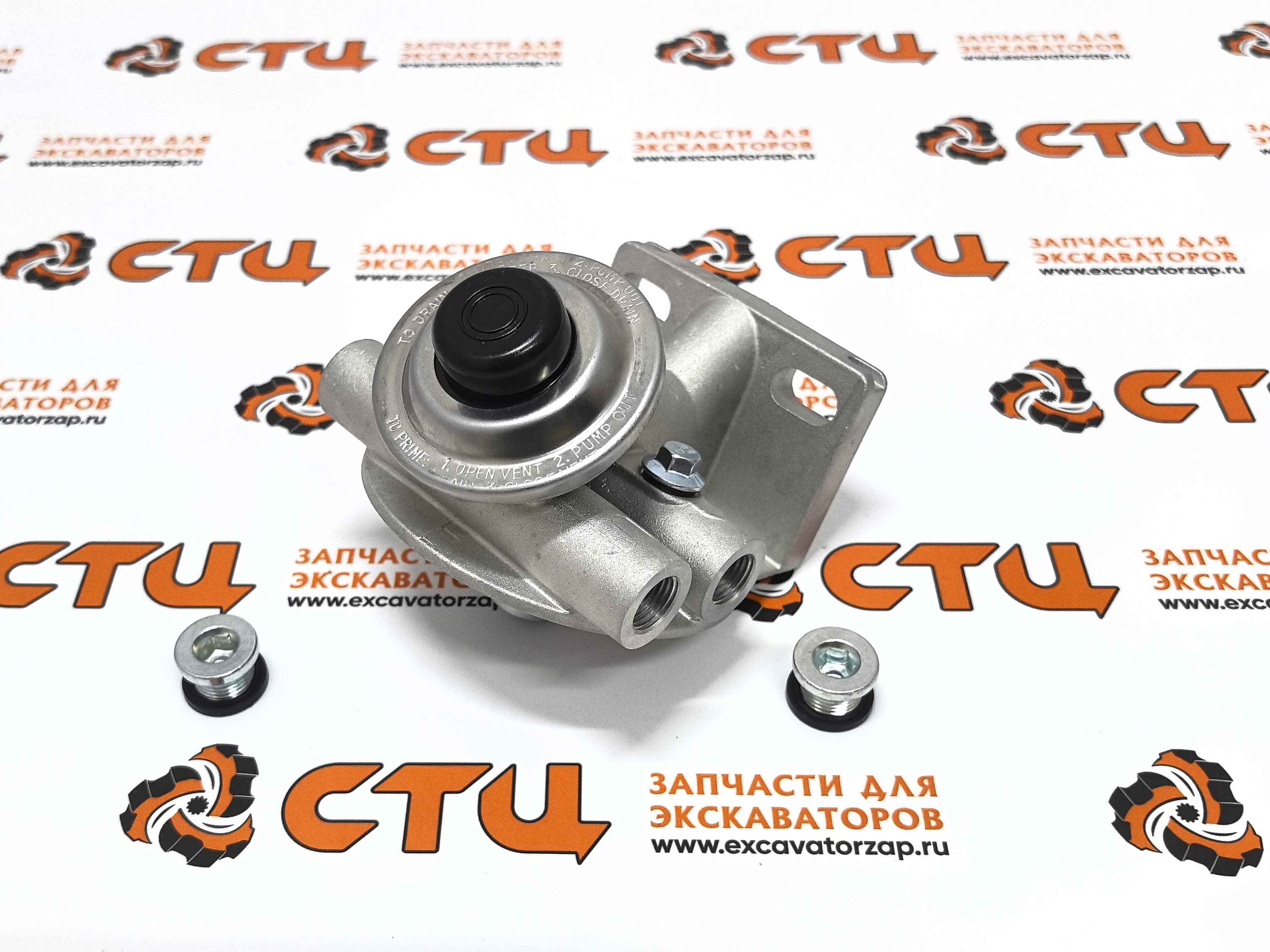 Корпус (голова, без подогрева) фильтра 11LD-20240 грубой очистки экскаватора HYUNDAI