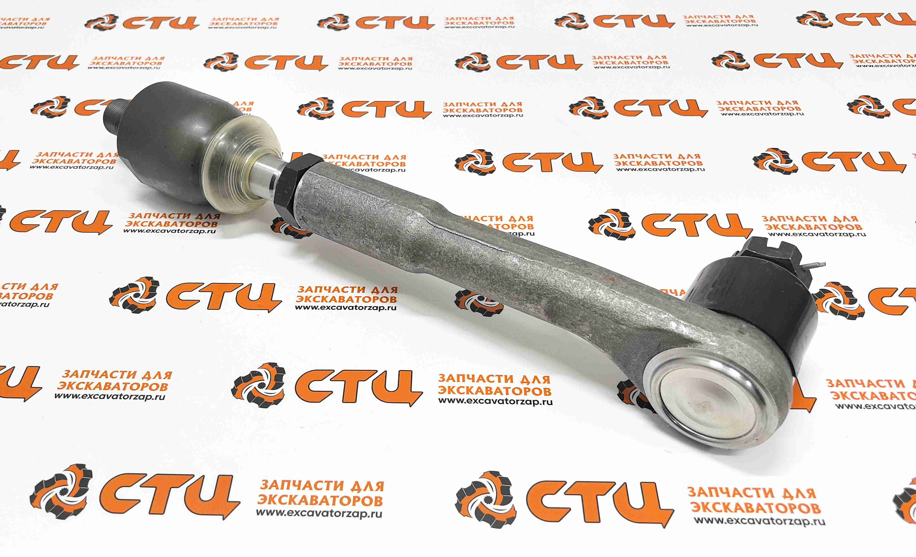 Рулевая тяга K9007265 правая в сборе переднего моста экскаватора Doosan