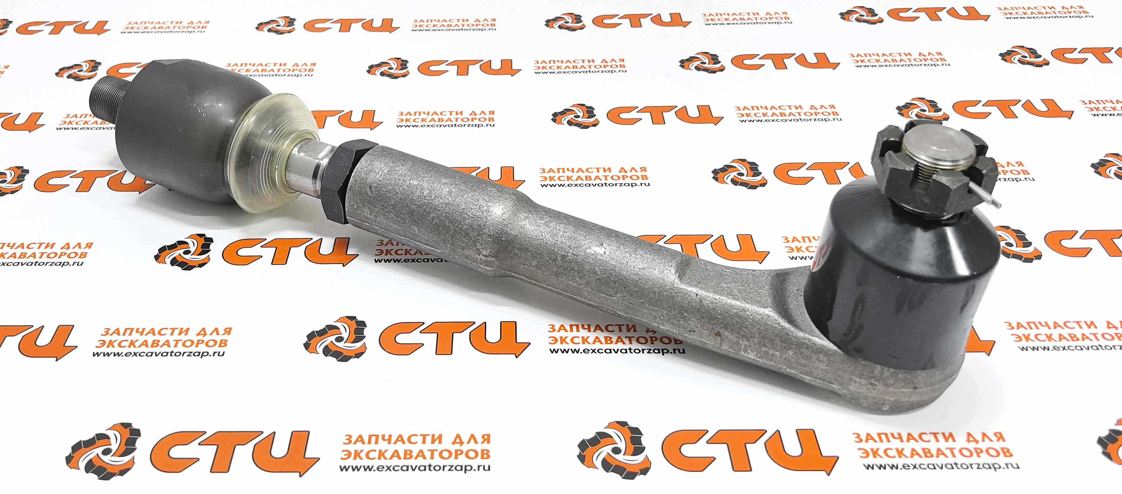 Рулевая тяга K9007265 правая в сборе переднего моста экскаватора Doosan