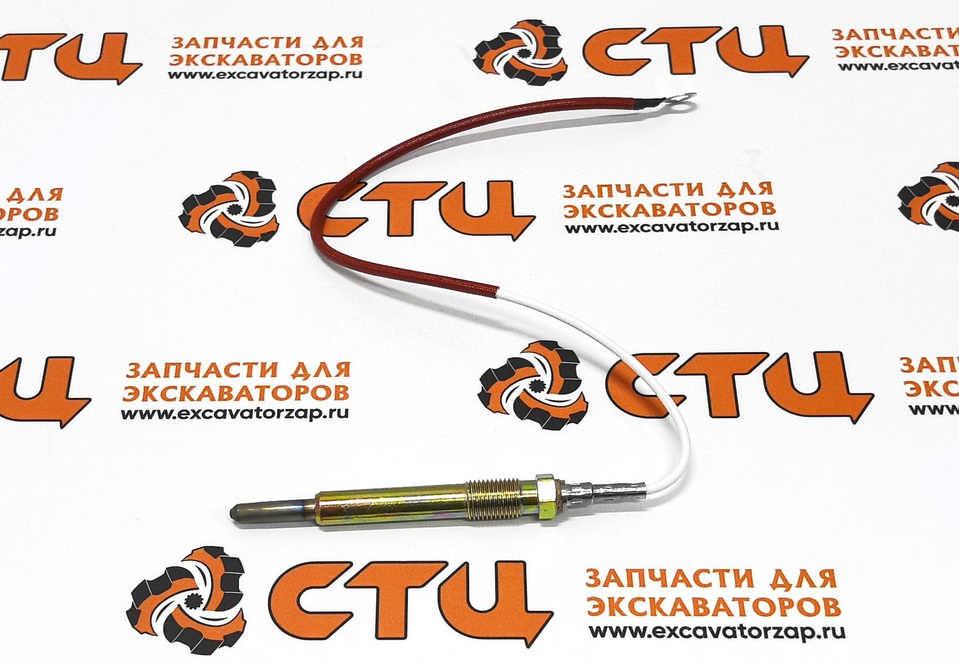 Свеча накаливания VOE21291286 двигателя экскаватора погрузчика VOLVO BL60, BL60B, BL61, BL61B, BL61PLUS, BL70, BL70B, BL71, BL71B, BL71PLUS