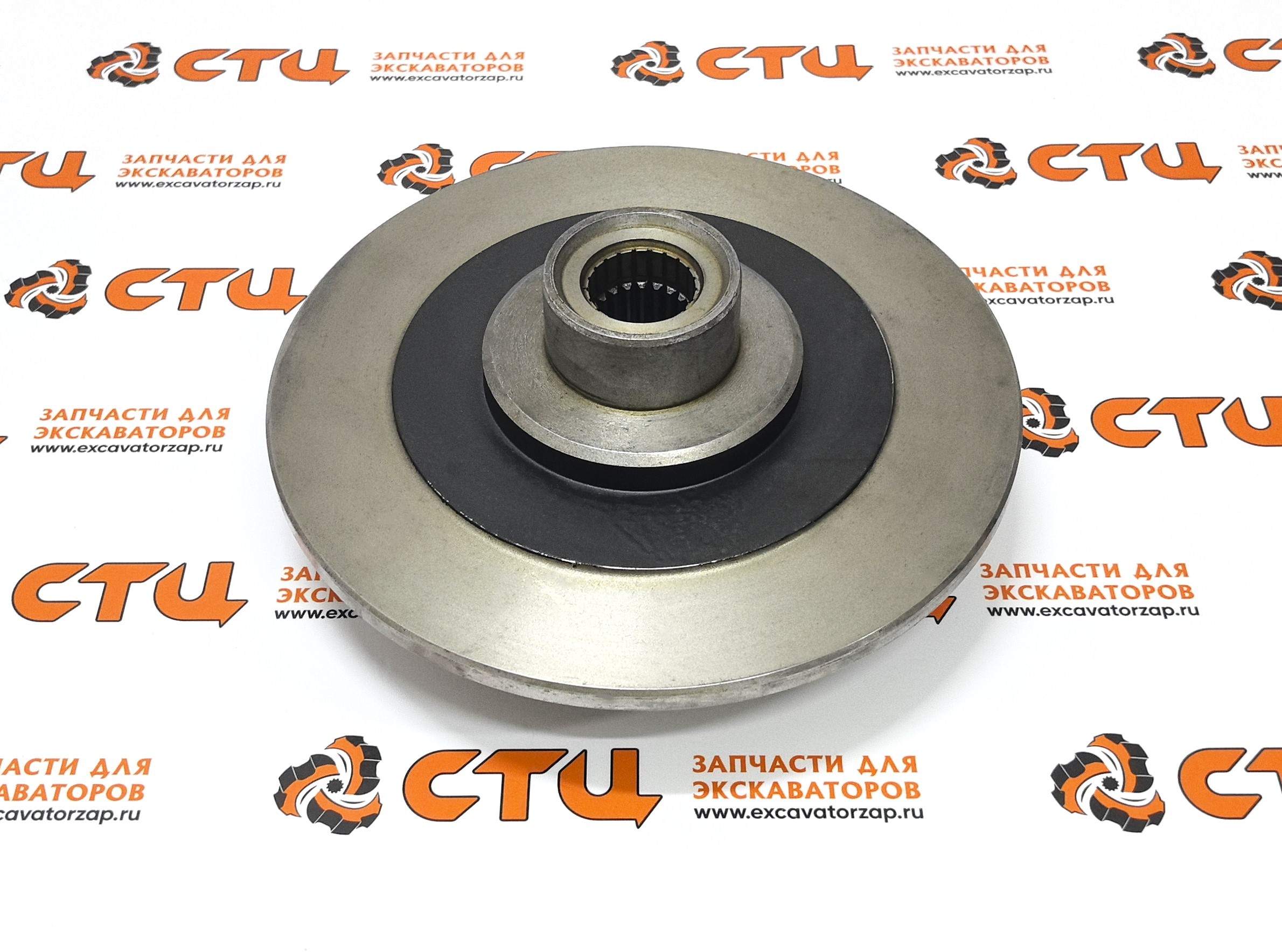 Диск (фланец, хвостовик) S06/42393 заднего моста экскаватора погрузчика Hidromek 102S