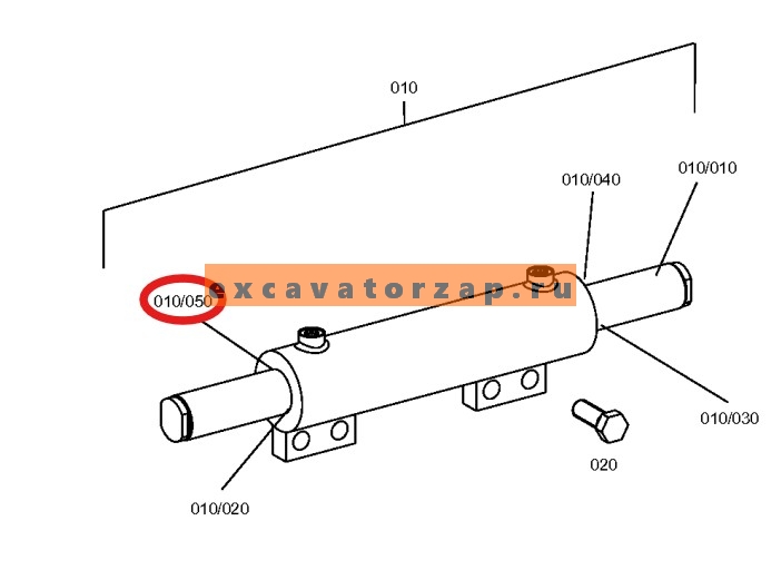 Запчасти Hidromek 102B/102S