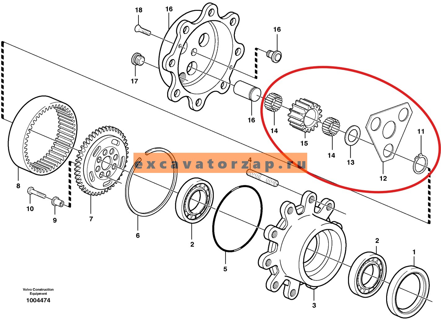 Запчасти для New Holland b90, b110, b115