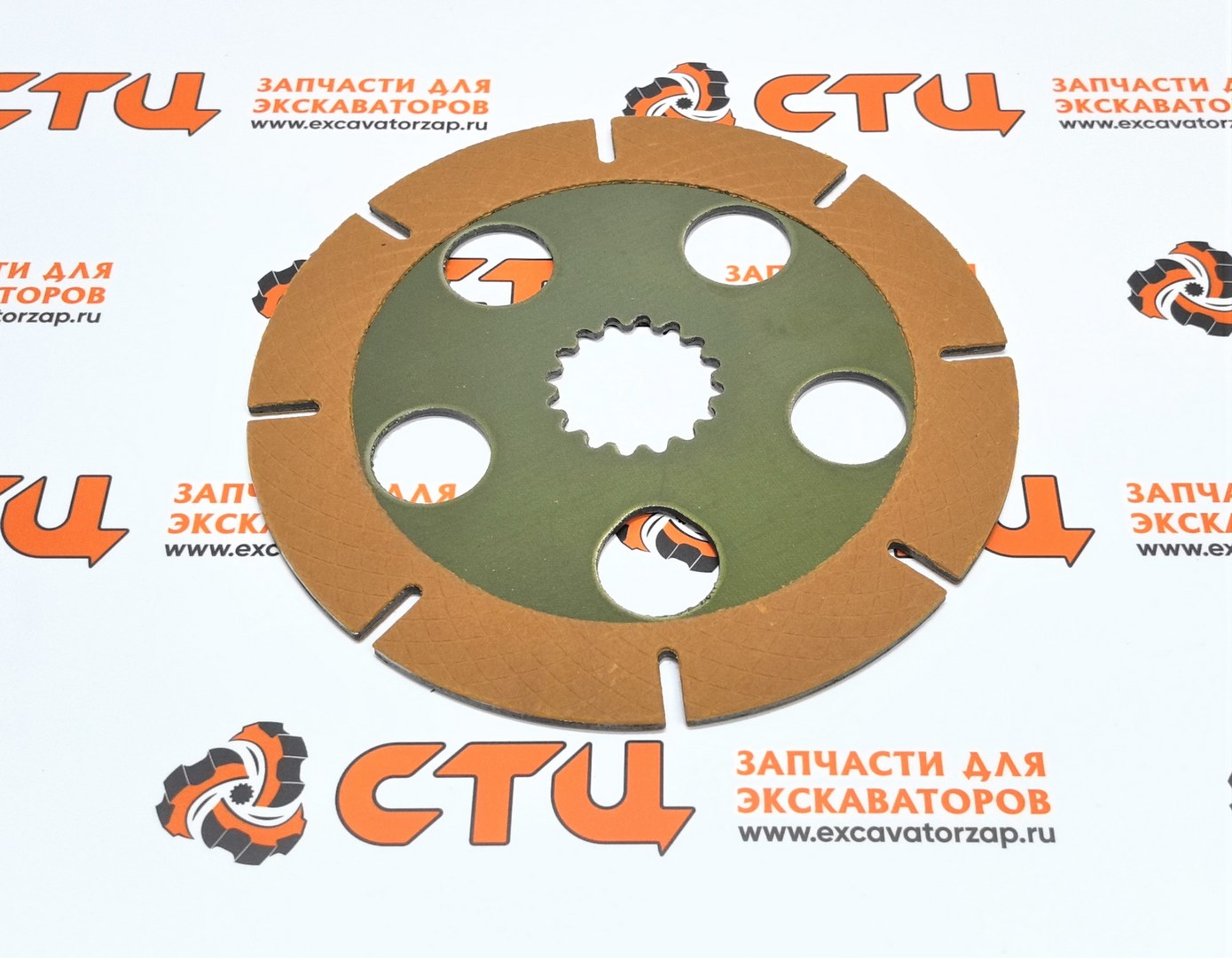 Диск фрикционный ZTAM-00090 моста экскаватора Hyundai R140W-7